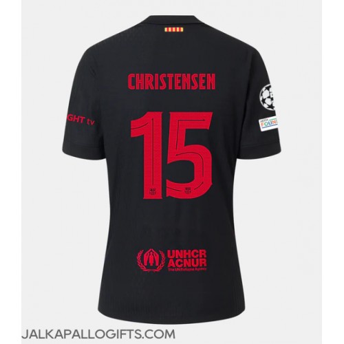 Barcelona Andreas Christensen #15 Vieraspaita 2024-25 Lyhythihainen